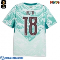 Fotballdrakt Herre Portugal Pedro Neto #18 Bortedrakt VM 2026 Kortermet